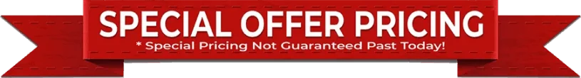 Special offer pricing banner